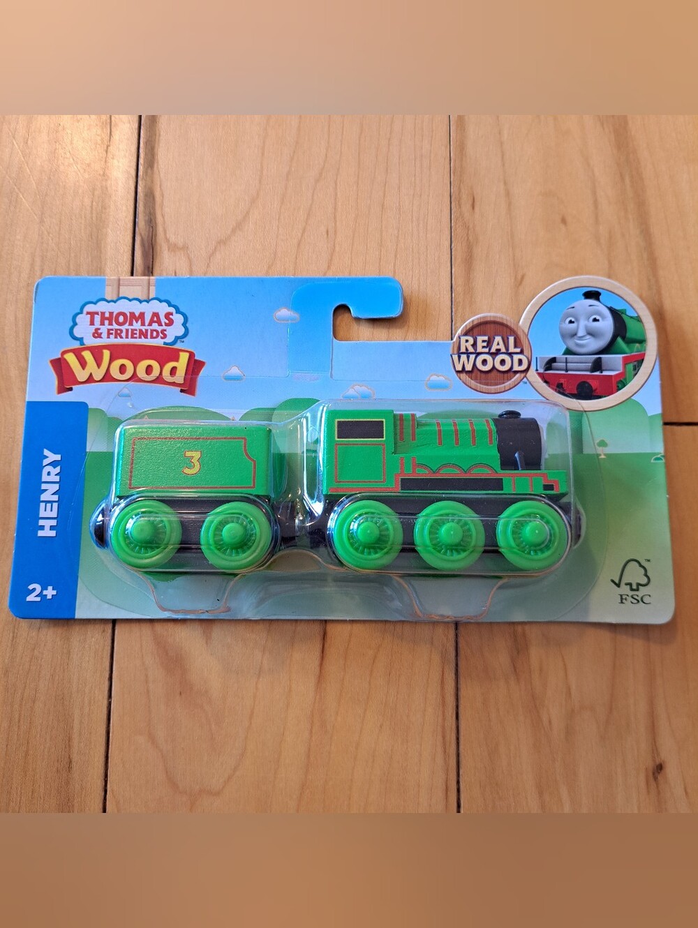 NEW! GHK13 HENRY! HTF Version! Thomas & Friends WOOD Thomas Train Wooden Railway